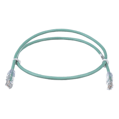 Cable de Parcheo UTP Cat6 / 24 AWG / CM / 0.91 m (3 pies) / Verde UTPSP3GRY PANDUIT