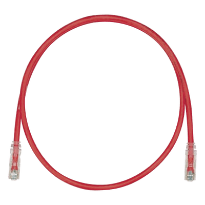 Cable de Parcheo UTP Cat6 / 24 AWG / CM / 1.52 m (5 Pies) / Rojo UTPSP5RDY PANDUIT