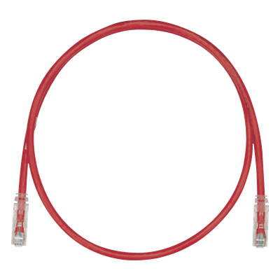 Cable de Parcheo UTP / Cat6A / 24 AWG / CM / 21.34 m (70 ft) / Rojo UTPSP70RDY PANDUIT