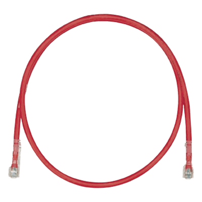 Cable de Parcheo UTP Cat6 / 24 AWG / LSZH / 8 m (26.25 pies) / Rojo UTPSPL8MRDY PANDUIT