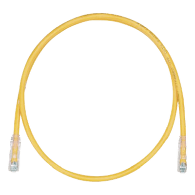 Cable de Parcheo UTP Cat6 / 24 AWG / LSZH / 8 m (26.25 ft) / Amarillo UTPSPL8MYLY PANDUIT