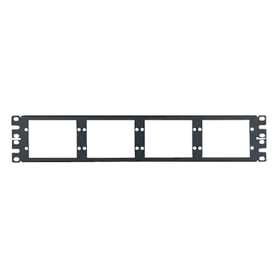 Patch Panel de Fibra Óptica / 2UR / 8 Placas Acopladoras / 19" EIA / 1.58 x 0.29 x 0.04 ft CFAPPBL2 PANDUIT