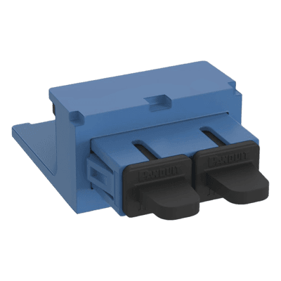 Módulo Acoplador / SC Duplex / Fibra Monomodo OS1/OS2 / Mini-Com / Cerámica Zirconia / Azul CMDBUSCZBU PANDUIT