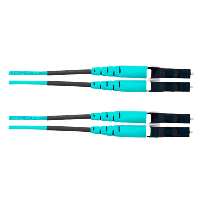 Jumper de Fibra Óptica / Multimodo OM4 50/125 µm / LC Dúplex / OFNR Riser / 40 m (131.2 ft) / Ultra Baja Pérdida 0.10 dB FZ2ERLNLNSNM040 PANDUIT