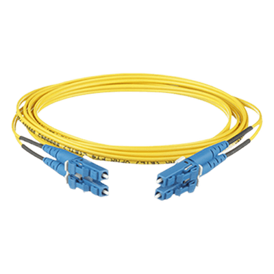 Jumper de Fibra Óptica Monomodo 9/125 OS2 / LC-LC Dúplex / OFNR Riser / 13 m (42.65 pies) / Amarillo F92ERLNLNSNM013 PANDUIT