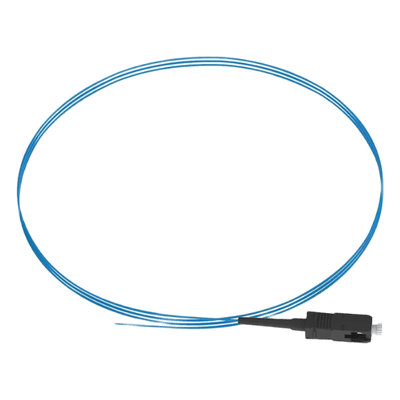 Pigtail de Fibra Óptica / SC Simplex / Multimodo OM3 50/125 / 900μm / 3 m (9.84 pies) / Aqua FX1BN3NNNSNM003 PANDUIT