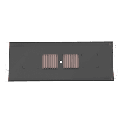 Charola de Empalme para Fibra Óptica / 24 Empalmes / Compatible con FRME3 y FRME4 / 11.75x4.38x0.37 pulgadas (298.4x111.4x9.5 mm) FST24 PANDUIT