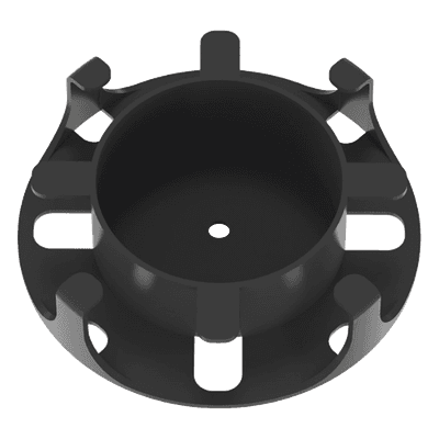 Administrador de Fibra Óptica / 1 UR / 4 pulg (101.6 mm) ancho / 2.5 pulg (63.5 mm) profundidad / Color Negro / 2 Piezas FMS1 PANDUIT