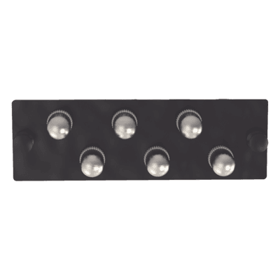 Placa Acopladora de Fibra Óptica / 6 Conectores ST Simplex / Monomodo OS1/OS2 / Diseño Modular FAP6WSTZ PANDUIT