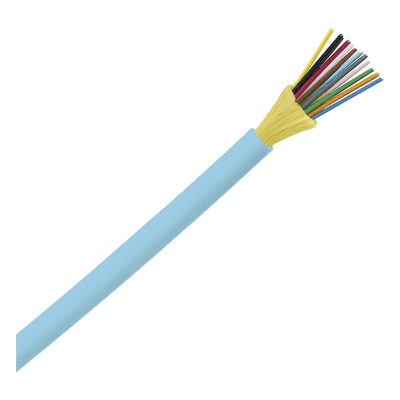 Cable de Fibra Óptica / 12 Hilos / Multimodo OM3 50/125 / Interior Tight Buffer 900 µm / OFNR Riser / 3.28 ft por marca FODRX12Y PANDUIT