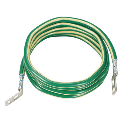 Jumper para Aterrizaje de Equipos / 6 AWG / 2.4 m (7.9 ft) / Terminal 45° y Terminal Recta / Cobre / TIA-607-C GJ696UH PANDUIT