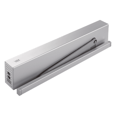 Operador de Puerta Automático / Brazo Empuje 110 cm / 100 kg / 110 VCA / IP20 / Apertura 110° ED100 DORMAKABA