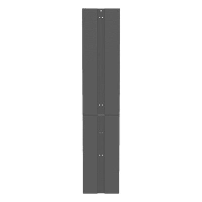 Tapa Final de Fila / 45 UR / 19" / Acero / 2131x420x41 mm / 7.0x1.4x0.13 ft PR2VEP PANDUIT