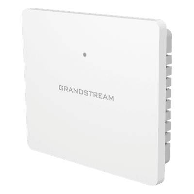 Punto de Acceso Wi-Fi 802.11 ac, 1.17 Gbps, con Switch Ethernet Integrado 1 puerto Gigabit y 3 puertos 10/100 Mbps, configuración desde la nube gratuita o desde controlador. GWN-7602 GRANDSTREAM