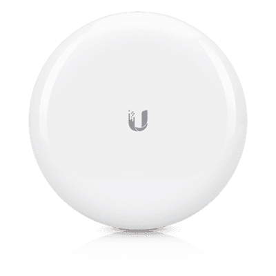 Radio airMAX de alta capacidad, hasta 1 Gbps en 60 GHz con failover en 5 GHz, con antena integrada de 17.2 y 10 dBi respectivamente GBE UBIQUITI