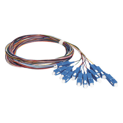 Kit de Pigtails / SC/UPC / Monomodo G.657A2 / 2 m (6.56 ft) / 0.9 mm / 12 piezas