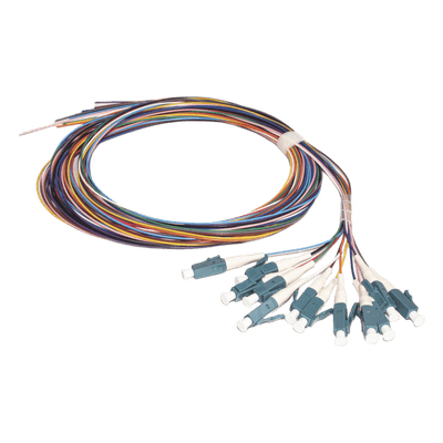 Kit de Pigtails / Monomodo G.657A2 / LC/UPC / 2 m (6.56 ft) / 0.9 mm / 12 Unidades LP-FO-SM-PIG-12-LCU LINKEDPRO BY EPCOM