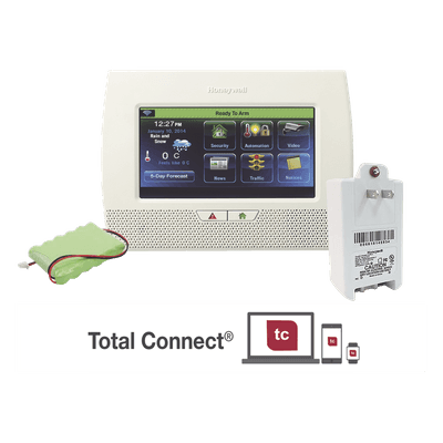 Sistema de control / Pantalla táctil 7" a color 800x480 / Wi-Fi integrado / Z-Wave integrado / 80 zonas inalámbricas L7000-ZWAVE HONEYWELL HOME RESIDEO
