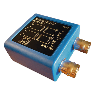 Balun E1 / Adaptador BNC 75Ω a RJ45 120Ω / 2048 kbps / ITU G.703 / Sin alimentación BALUN-E1 EPCOM