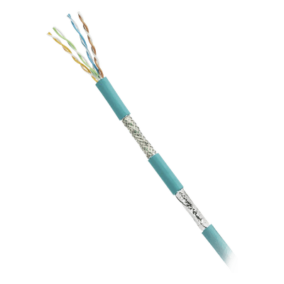 Cable SF/UTP Cat 5e / 4 Pares / 24 AWG Multifilar / Industrial / Resistente Aceite y UV / 305 m (1000 ft) / Flexible 1 Millón Ciclos ISFCH5C04ATL-XG PANDUIT