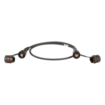 Cable Patch Industrial / Cat6A Blindado S/FTP / IP65/IP67 / 2 m (6.6 ft) / Conectores Industrial y RJ45 / -20°C a 70°C