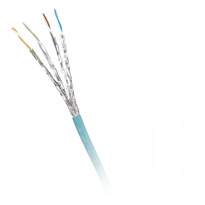 Bobina de Cable Blindado S/FTP / Cat 6A / Multifilar 24 AWG / Resistente Aceite-UV-Abrasión / PUR Ignífugo / 500 m (1640 pies) ISX6X04ATL-LED PANDUIT