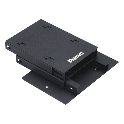 Soporte para 2 Casetes HD Flex / 12 Puertos / 4.1" (104.1 mm) Ancho / 5.98" (151.9 mm) Alto / Negro ZFLEX2 PANDUIT