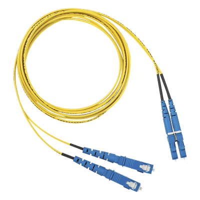 Jumper de Fibra Óptica / Monomodo OS2 9/125 / LC-SC Duplex / OFNR Riser / 3 m (9.84 ft) / Amarillo F92ERLNSNSNM003 PANDUIT