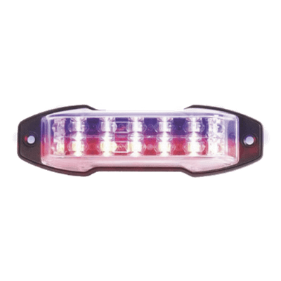 Luz perimetral de advertencia / 18 LED / Color azul / 12-24 VCC / 24 patrones de destello / Perfil ultradelgado XLTA25B EPCOM INDUSTRIAL SIGNALING