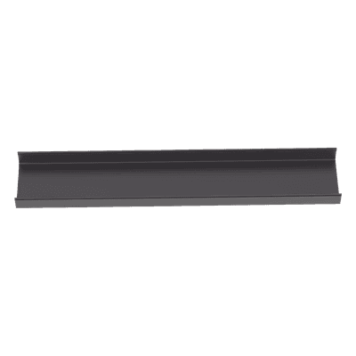 Canaleta de enrutamiento / 12x4 pulgadas / PVC rígido 94V-0 / 1.8 m (5.9 ft) / Negro FR12X4BL6 PANDUIT