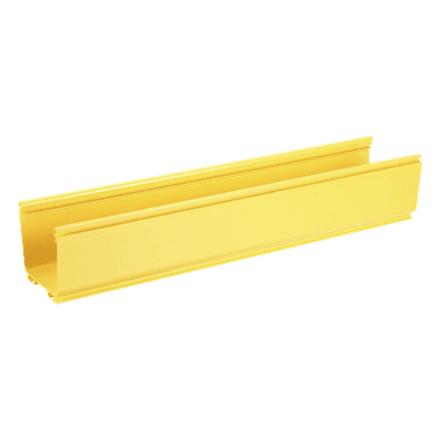 Canaleta FiberRunner™ 4X4, de PVC Rígido, Color Amarillo, 1.8 m de Largo FR4X4YL6 PANDUIT