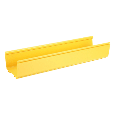 Canaleta FiberRunner™ 6X4, de PVC Rígido, Color Amarillo, 1.8 m de Largo FR6X4YL6 PANDUIT