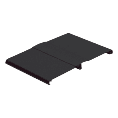 Tapa con Bisagra para Canaleta / 1.8 m (5.9 ft) / PVC Rígido / Flamabilidad 94V-0 / UL Listada / Nivel 3 Telcordia GR-63-CORE FRHC12BL6 PANDUIT