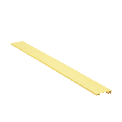 Tapa para Canaleta Ranurada / 2 in Ancho / 6 ft Largo / UL94 V-0 / PVC Sin Plomo / Amarillo HC2YL6 PANDUIT