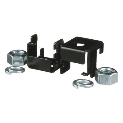 Soporte para Charola Tipo Escalerilla / Rieles 3/8" x 1-1/2" o 3/8" x 2" / Varilla Roscada 5/8" / Acero Negro F2PCLB58 PANDUIT