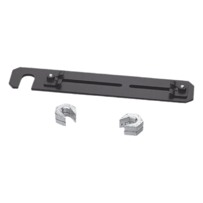 Soporte de Montaje a Techo / Varilla Roscada 16mm (5/8') / Canaletas 4x4 y 6x4 / Acero Negro / 10" (L) × 2" (An) × 0.4" (Al) FR6TRBE58M PANDUIT