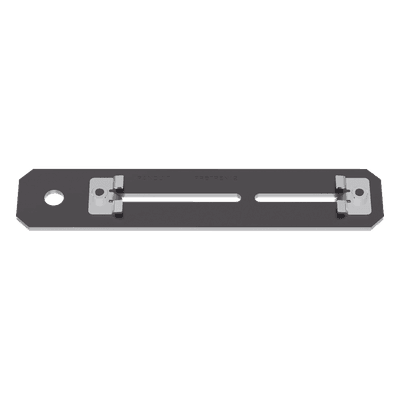 Soporte de Montaje a Techo / Para Canaletas 4x4 y 6x4 / Varilla Roscada 1/2 in (0.5 in) / Acero Negro / 254x50.8x10.2 mm FR6TRBN12 PANDUIT