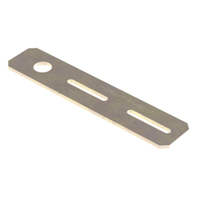 Soporte de Montaje a Techo / Canaleta FiberRunner 2x2 y 4x4 / Varilla Roscada 1/2" / Acero Negro / 152.4 mm (6 in) Ancho FTRBN12 PANDUIT