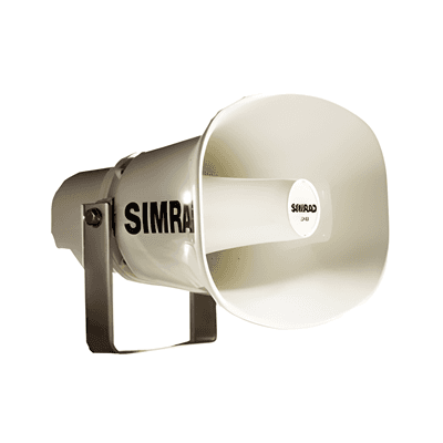 Megáfono / 30W / 8Ω / 113dB/W @ 1m / -20°C a +55°C / IP resistente al agua / 3.28 pies LS-H80 SIMRAD