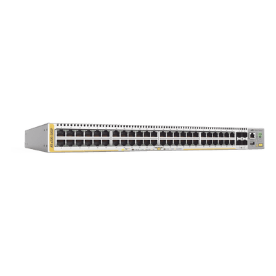 Switch Administrable Capa L2+ / 48x 10/100/1000-T PoE+ / 4x SFP / Enrutamiento RIP / AMF / Active Fiber Monitoring AT-X220-52GP-10 ALLIED TELESIS