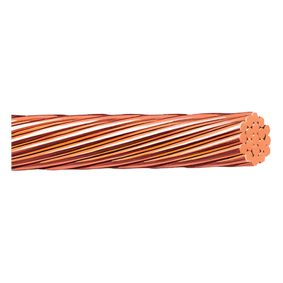 Cable Eléctrico de Cobre Desnudo / Calibre 2/0 AWG / 19 Hilos / 100 m (328 pies) / 360 A / 67.43 mm² H-482/100 VIAKON