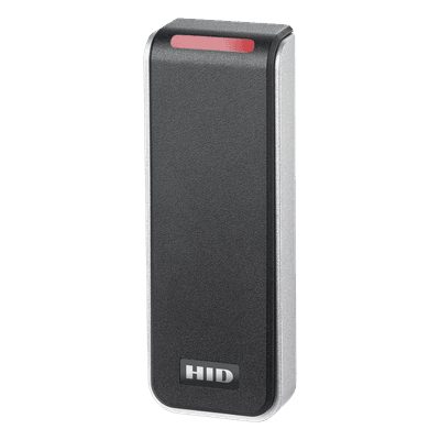 Lector de Control de Acceso / Multitecnología SEOS / Wiegand y OSDP / 12 VCC / 45x121.5x19.5 mm / 1.77x4.78x0.77 pulgadas R20ST HID