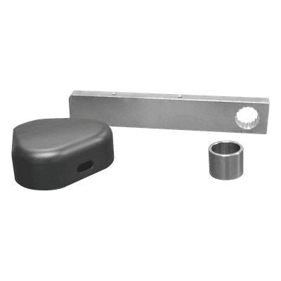 Enganche para Brazo Rectangular / Compatible 3.8 m (12.5 ft) y 4.8 m (15.7 ft) / Barreras FAAC 620 y 615