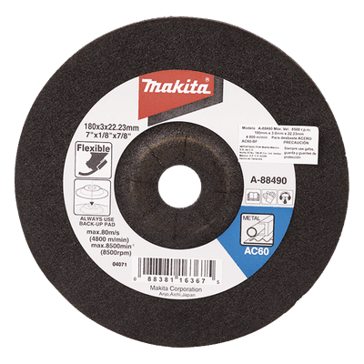 Disco de desbaste de 7" A-88490 MAKITA