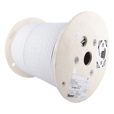 Bobina de Cable S/FTP / Cat7 / 4 Pares / 23 AWG / LSZH / 500 m (1640 pies) / Gris PSL7004IG-CED PANDUIT