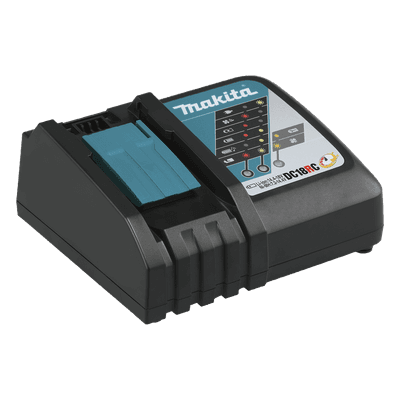Cargador Rápido para Batería / 18V / Litio-Ion / Ventilador Integrado / Carga 2.0Ah en 25 min / Control Activo de Temperatura DC18RC MAKITA