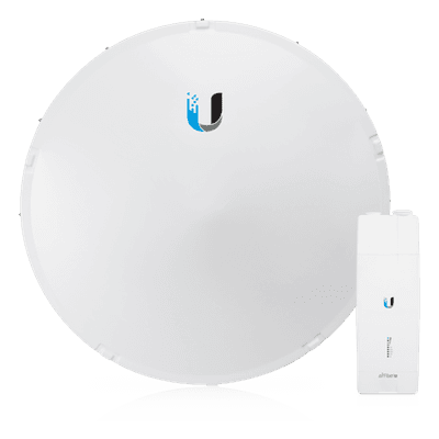 Radio Backhaul / 1.2 Gbps / Banda 11 GHz (10.7-11.7 GHz) / Antena 35 dBi / Duplexer Banda Alta / PoE+DC AF11-COMPLETE-HB UBIQUITI