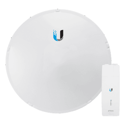 Radio de Backhaul Full-Duplex / 1.2+ Gbps / Banda Licenciada 11 GHz / Antena 35 dBi / IP67 / PoE+ AF11-COMPLETE-LB UBIQUITI