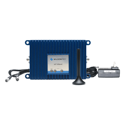 Amplificador Celular IoT/M2M / 5 Bandas / Ganancia 15 dB / Potencia Enlace Ascendente 25 dBm / Conexión Directa SMA / Diseño Compacto 460-119 WILSONPRO / WEBOOST