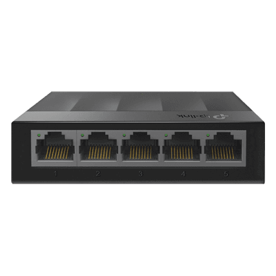 Switch / 5 Puertos Gigabit / 10 Gbps / Fanless / 3.5×2.8×0.9 in